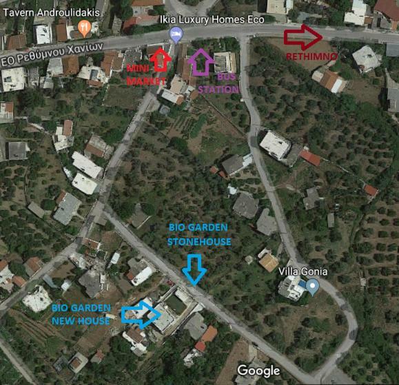 Bio Garden Stonehouse Villa Gonia Ngoại thất bức ảnh